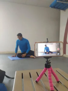 Sesión de entrenamiento online
